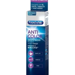 Rapid White Dentifricio Anticolor 75 Ml Sbiancanti