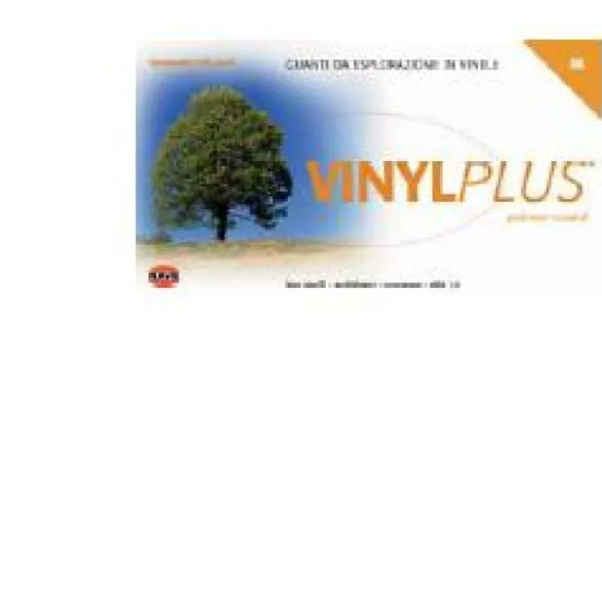 Rays Vinyl Plus Guanto Monouso Senza Polvere M Guanti