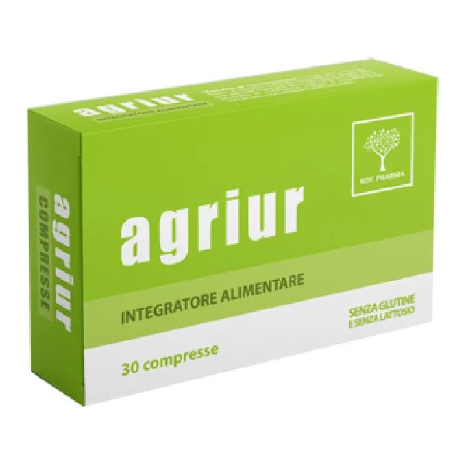 Rdf Pharma Agriur 30 Compresse Regolarita E Depurazione