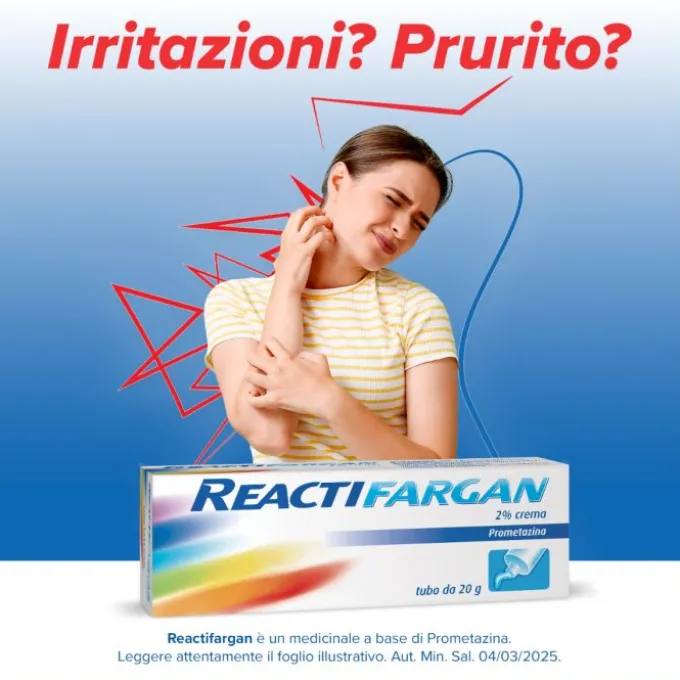 Reactifargan Crema Per Punture D'insetti 20Gr