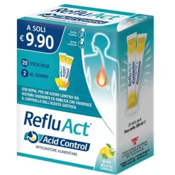 Reflu Act Acid Control 20 Stick Reflusso