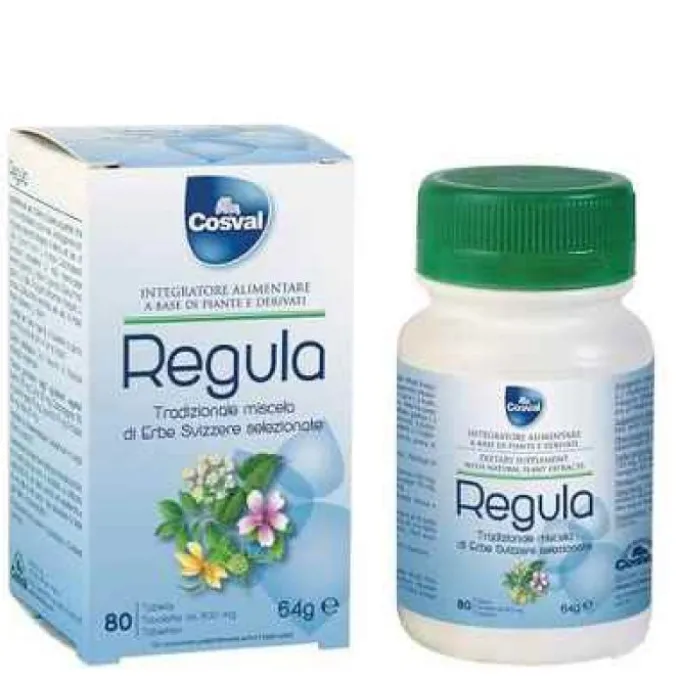 Regula Tradizionale Miscela Di Erbe Svizzere Integratore Intestinale 80 Tavolette