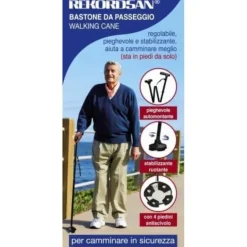 Rekordsan Bastone Stabilizzante Per Statura Medio-Alta Sostegni E Accessori