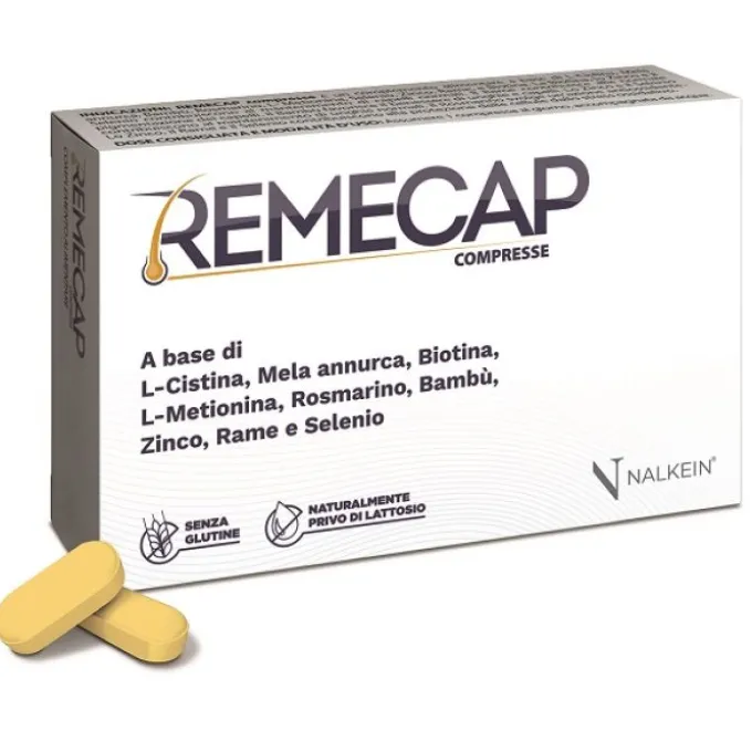Remecap 30 Compresse Rivestite Da 1,25 G Senza Glutine Naturalmente Privo Di Lattosio