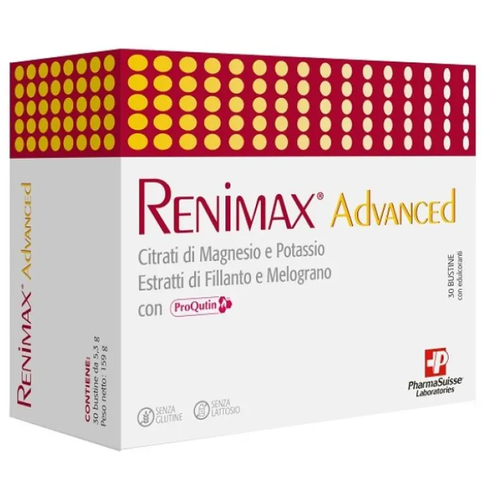 Renimax Advanced 30 Bustine Senza Glutine E Lattosio Salute Intima Donna