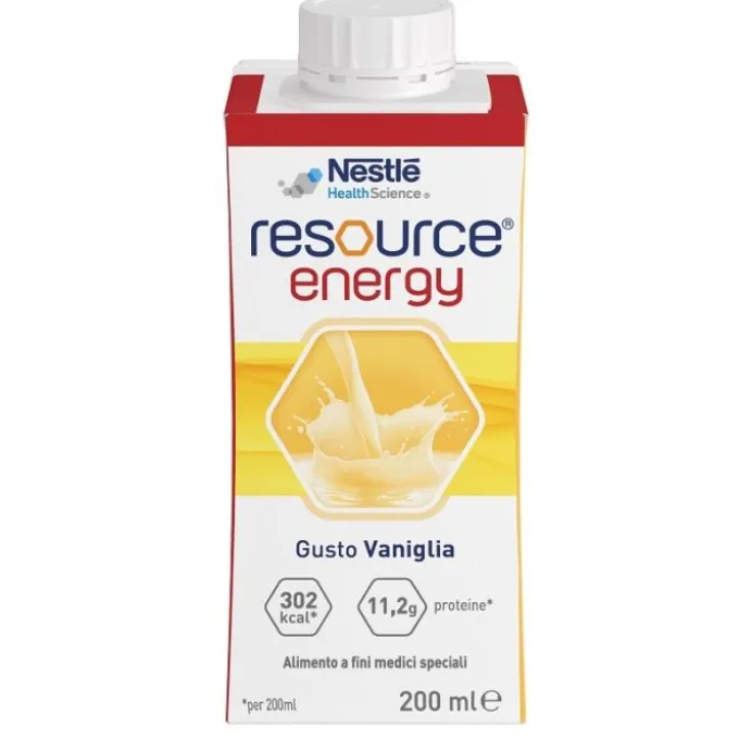 Resource Energy Vaniglia 200 Ml Alimenti Iperproteici
