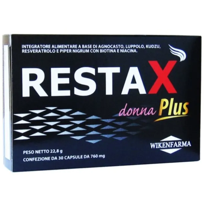 Restax Donna Plus 30 Capsule Integratori Anticaduta