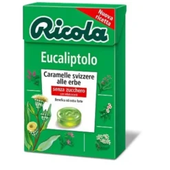 Ricola Eucaliptolo Senza Zucchero 50G Alimenti Senza Zucchero