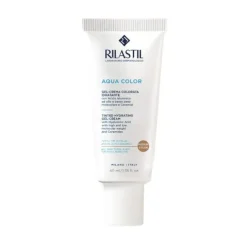Rilastil Aqua Color Gel-Crema Colorata Idratante - Medium Cipria-Fondotinta