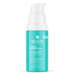 Rilastil Aqua Sensitive Crema Gel Matt 30 Ml Idratanti Viso Pelle Grassa