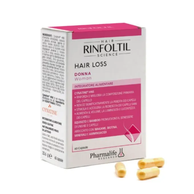 Rinfoltil Hair Loss Donna 60 Cps Integratori Anticaduta