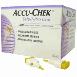 Roche Diabetes Care Italy Lancette Pungidito Accu-Chek Safe T Pro Uno 200 Pezzi