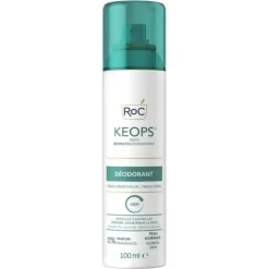 Roc Keops Deodorante Spray Fresco 48H Antitraspirante 100 Ml Pelli Normali