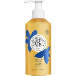 ROGER & GALLET VANILLE SOLEIL LATTE CORPO IDRATANTE 250 ML IDRATAZIONE 24 ORE, PELLE MORBIDA NOTE DI VANIGLIA, GELSOMINO E YLANG-YLANG