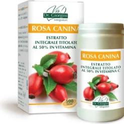 Rosa Canina Estratto Integrale Titolato Polvere 500 G Omeopatia