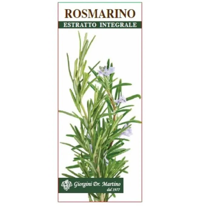 Rosmarino Estratto Integrale 200 Ml Omeopatia
