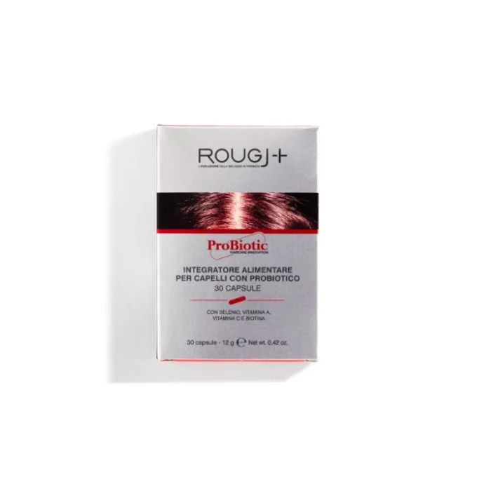 Rougj Probioic Anticaduta Integratore Per Capelli 30 Capsule Integratori Anticaduta