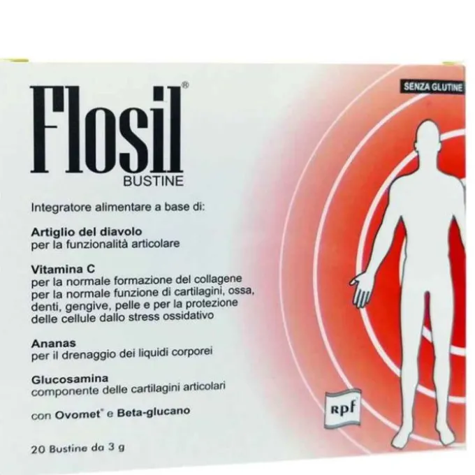 Rpf Flosil Integratore 20 Bustine Salute Delle Articolazioni
