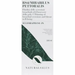 Rs4 Mirabilus Pettoralis 200 Ml Tosse Grassa Sciroppi