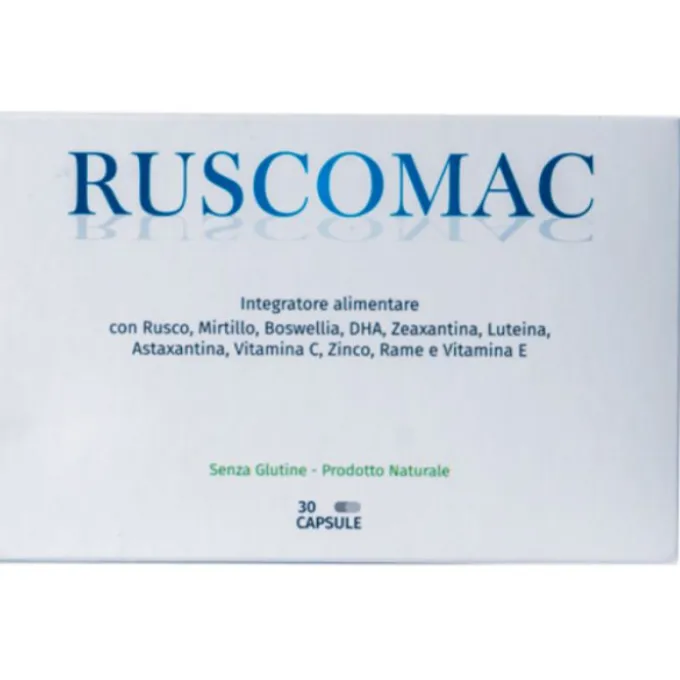 Ruscomac Vista & Viso 30 Capsule Integratori Venotonici