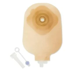 Sacca Urostomia Anatomica Trasparente Convessa Barriera Idrocolloidale Sistema Antireflusso Rivestimento Tnt Idrorepellente Lato Corpo Ritagliabile 15-24Mm 10 Pezzi 894-24