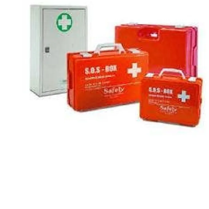 Safety Cassetta Vuota Per Medicazione In Metallo Kit Pronto Soccorso