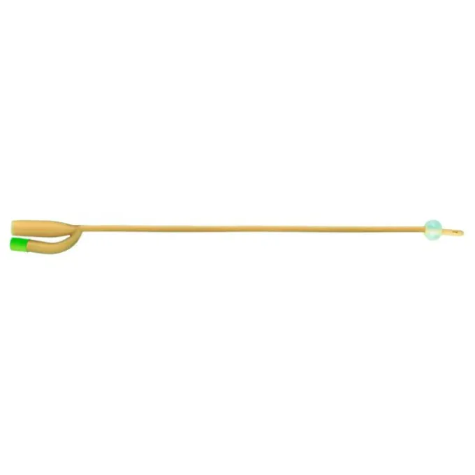 Safety Foley Catetere In Lattice Siliconato Punta Nelaton A 2 Vie Con Palloncino 5-15 Ml 12Ch