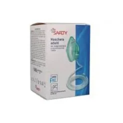 Safety Maschera Per Ossigenoterapia Con Tubo Degenza