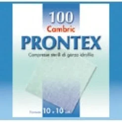 Safety Prontex Garza 10X10 Cm 100 Pezzi Compresse Di Garza