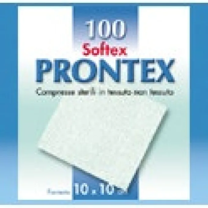Safety Prontex Soft Garze Tessuto Non Tessuto 18X40 Cm 12 Pezzi Compresse Di Garza In Tnt