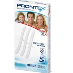 Safety Prontex Stitch Strips 6X75 10 Pezzi Cerotti Per Sutura