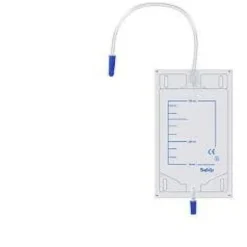 Safety Sacca Urina Gamba Con Valvola Di Scarico 10 Cm 10 Pezzi Degenza