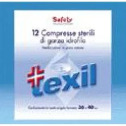 Safety Spa Garza Texil 10X10Cm 100Pz Compresse Di Garza
