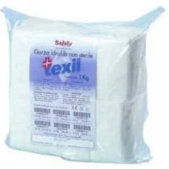 Safety Texil Garza 30X30 Cm 1 Kg Compresse Di Garza A Peso