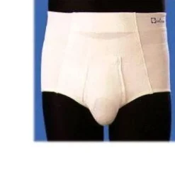 Safte Orione 316 Cintoslip Erniario Uomo Aperto Con Pelotte Bianco 4 Cinti Erniali