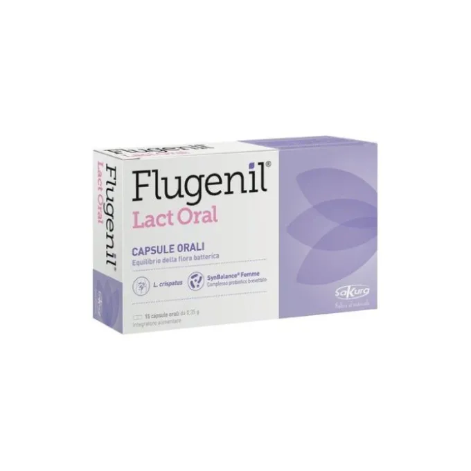 Sakura Flugenil Lact Oral 15 Capsule Fermenti Lattici