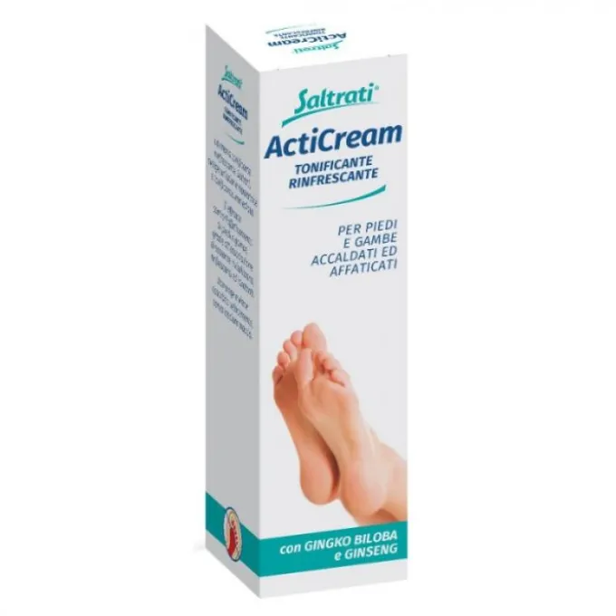 Saltrati Acticream Crema Tonificante Piedi 100 Ml Stanchezza Piede