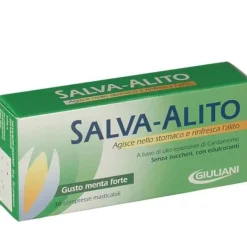 Salva-Alito Giuliani Gusto Menta Forte 30 Compresse Masticabili