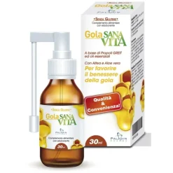 Sanavita Gola Spray 30Ml Disinfettanti Bocca E Gola Spray