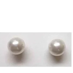 Sanico Inverness Perla Color Crema R587 Orecchini 1 Paio Gioielli Ed Accessori