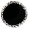 Sanico Orecchini In Nobio Tondo Nero 135C Gioielli Ed Accessori