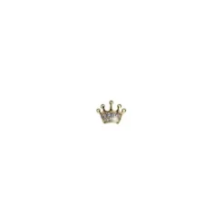 Sanico Orecchino Sterile Bjt707 Rgp Baby Crown Gioielli Ed Accessori