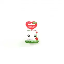Sanico Srl Biojoux 0050 Pallina Bianca5Mm Gioielli Ed Accessori