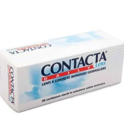 Sanifarma Contacta Daily Lens Lenti A Contatto Monouso Per La Miopia Diottria -3,25 30 Lenti