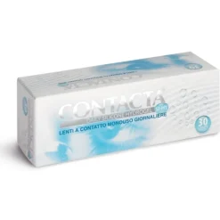 Sanifarma Contacta Daily Lens Silicone Hydrogel Lenti Monouso Giornaliere Per La Miopia Diottria -2,