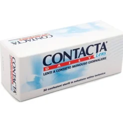Sanifarma Contacta Daily Lens Lenti Contatto Monouso Per La Miopia Diottria -3,50 30 Lenti