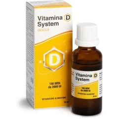 Sanifarma Vitamina D System Gocce 150 Dosi Da 2000 Ui 26 Ml Salute Delle Ossa
