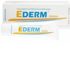 Sanitpharma Ederm Crema Unguento Con Vitamina C 30 Ml Idratazione Pelle Normale