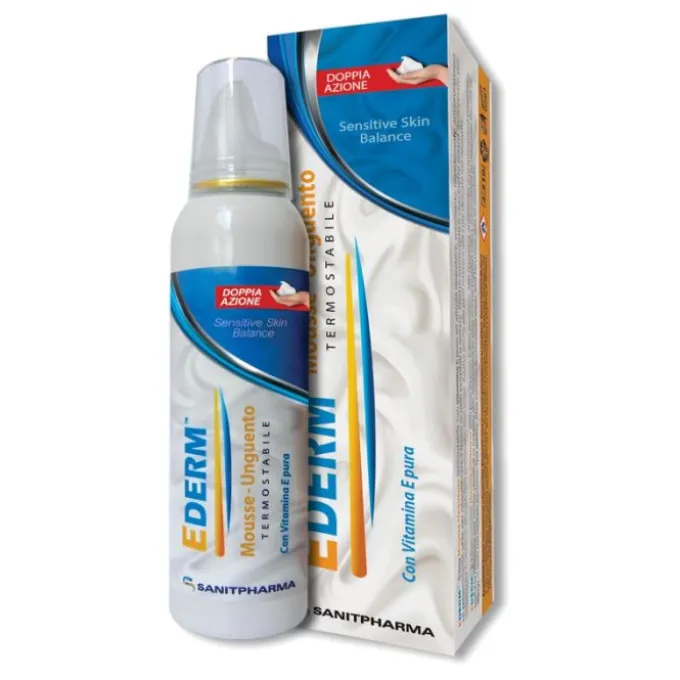 Sanitpharma Ederm Mousse 100 Ml Idratazione Pelle Normale