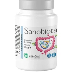 SANOBIOTA INTEGRATORE PER L'EQUILIBRIO INTESTINALE 60 COMPRESSE - INTEGRATORE ALIMENTARE
